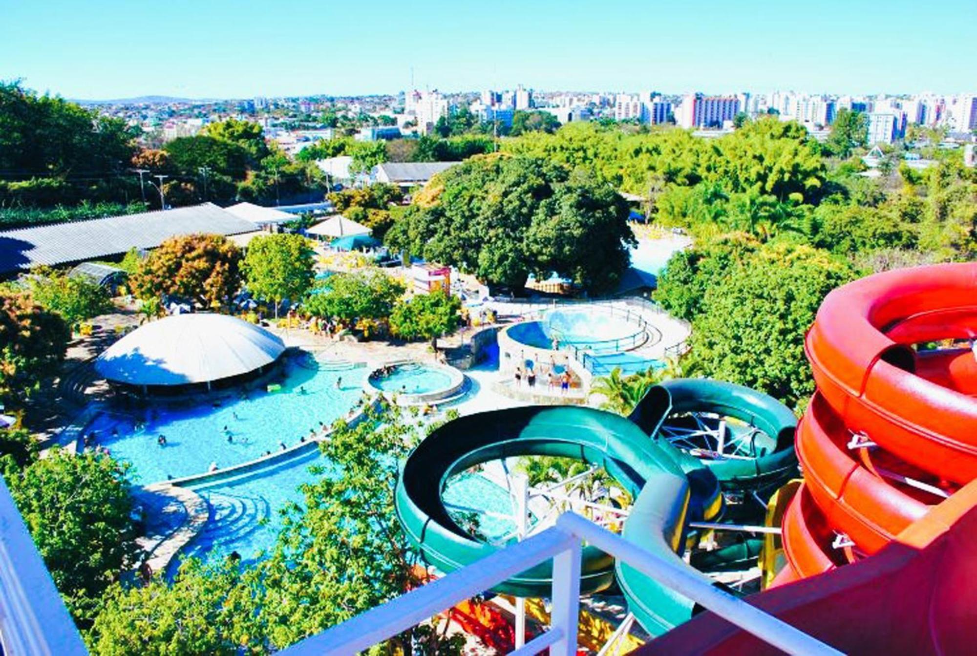 Piazza Diroma - Cortesia Park Diroma, Splash E Slide กัลดัสโนวัส ภายนอก รูปภาพ