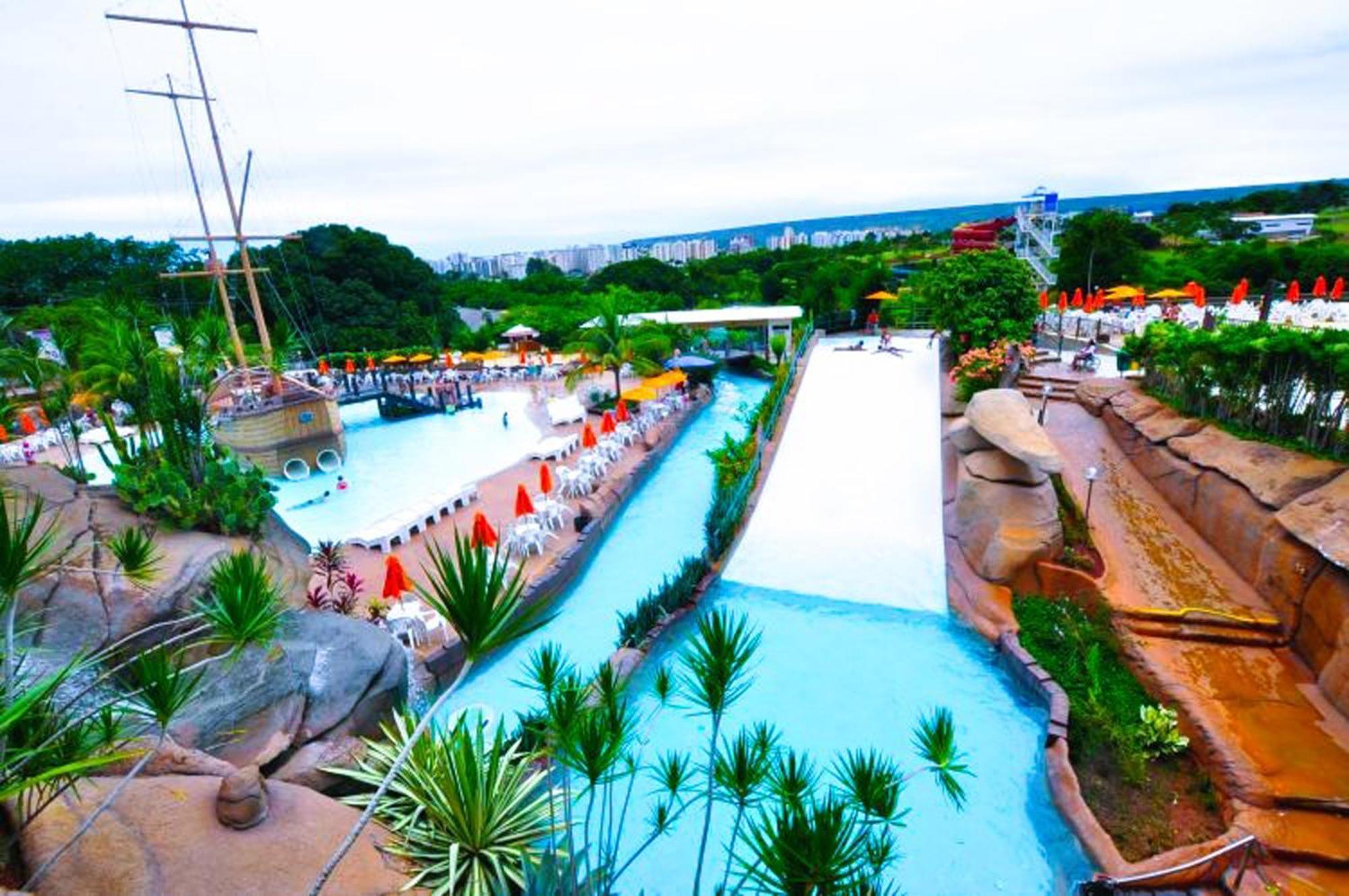 Piazza Diroma - Cortesia Park Diroma, Splash E Slide กัลดัสโนวัส ภายนอก รูปภาพ