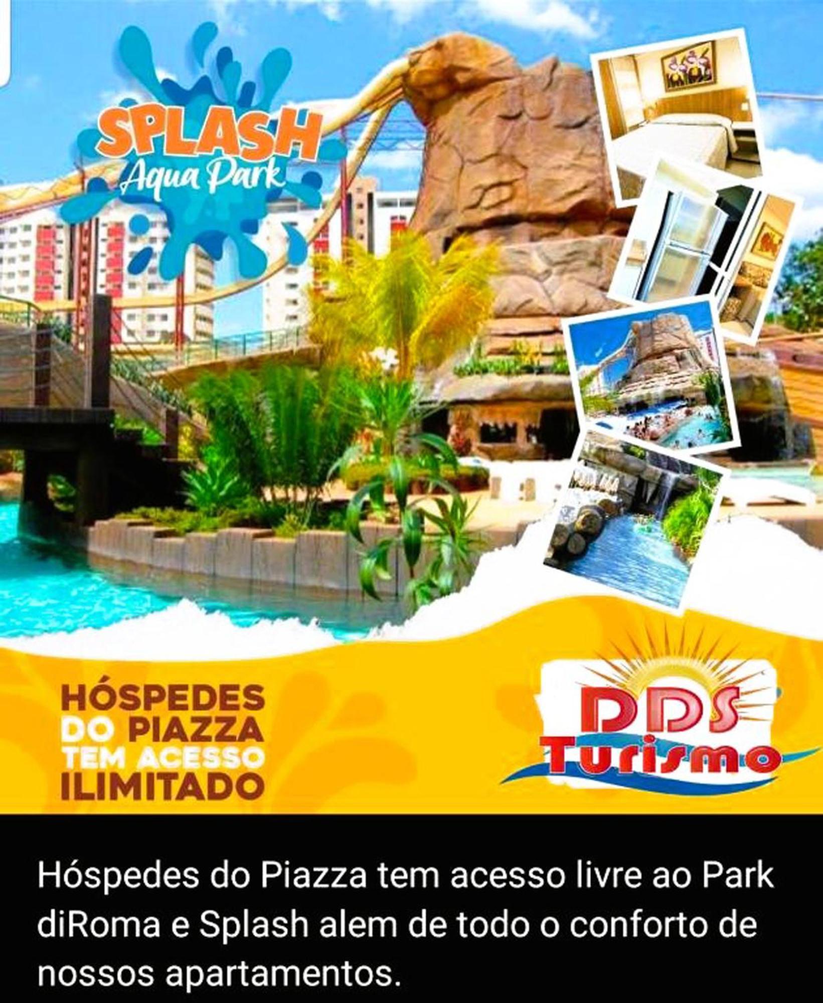 Piazza Diroma - Cortesia Park Diroma, Splash E Slide กัลดัสโนวัส ภายนอก รูปภาพ